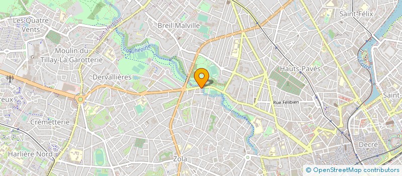 localisation de l'entreprise MONSIEUR BERTRAND DEJEAN BOUYER à NANTES