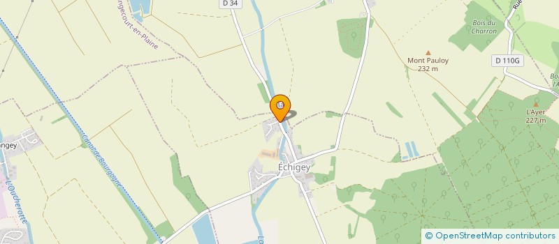 localisation de l'entreprise MONSIEUR BERTRAND DELABAYS  ECHIGEY