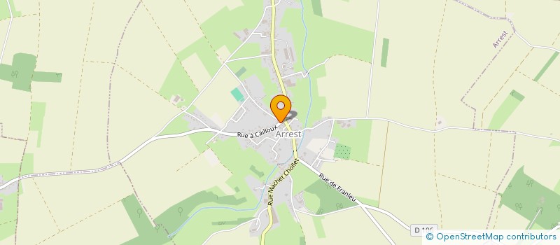 localisation de l'entreprise MONSIEUR BERTRAND DELAHAYE  ARREST