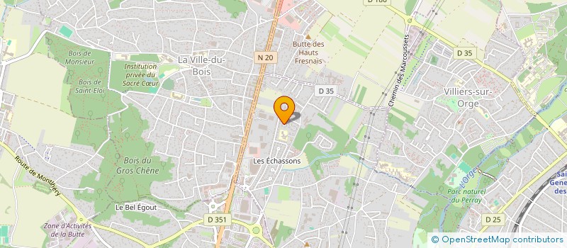 localisation de l'entreprise MONSIEUR BERTRAND DELBEY  LONGPONT-SUR-ORGE