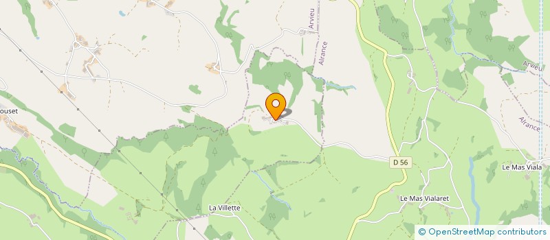 localisation de l'entreprise MONSIEUR BERTRAND DELTOUR  AURIAC-LAGAST