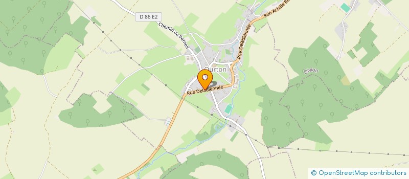 localisation de l'entreprise MONSIEUR BERTRAND DELTOUR  OURTON