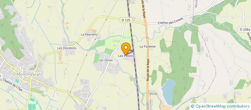 localisation de l'entreprise MONSIEUR BERTRAND DEMARS à MONTMEYRAN