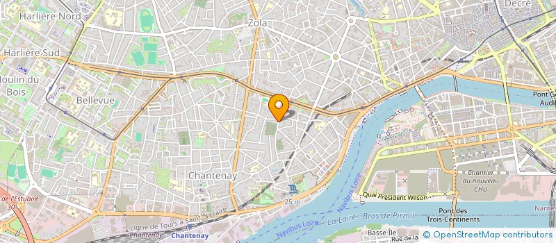 localisation de l'entreprise MONSIEUR BERTRAND DENIEUL à NANTES