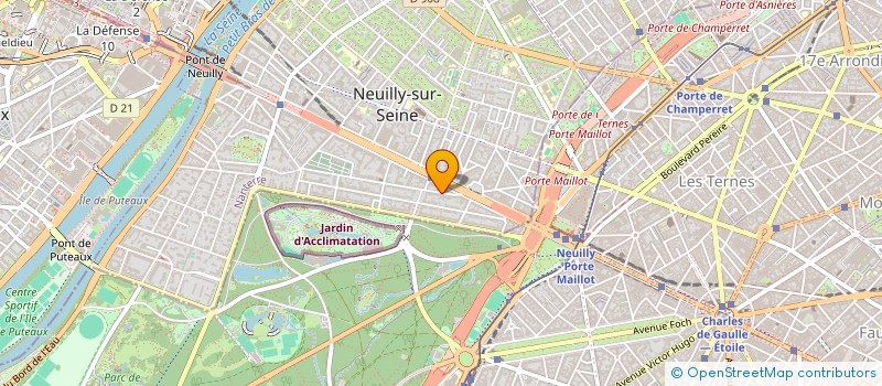 localisation de l'entreprise MONSIEUR BERTRAND DESBARRIERES à NEUILLY-SUR-SEINE