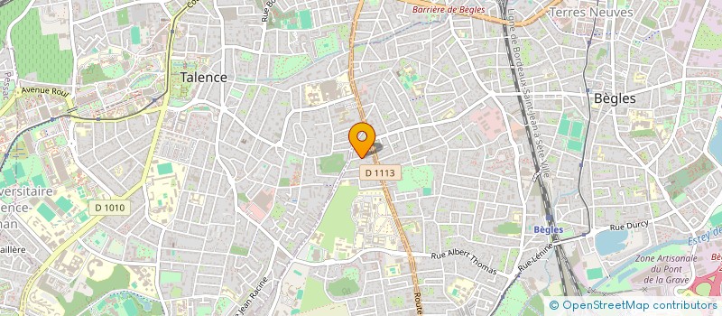 localisation de l'entreprise MONSIEUR BERTRAND DESCAT  VILLENAVE-D'ORNON