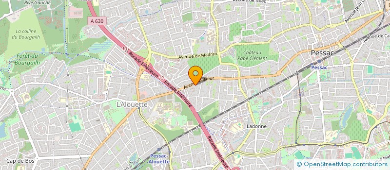 localisation de l'entreprise MONSIEUR BERTRAND DESDEVISES  PESSAC