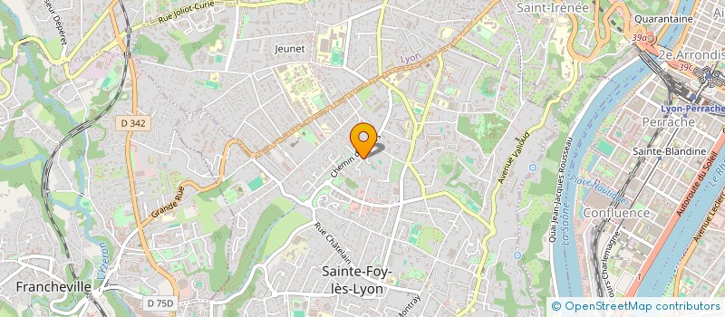 localisation de l'entreprise MONSIEUR BERTRAND DESPEYROUX à SAINTE-FOY-LES-LYON