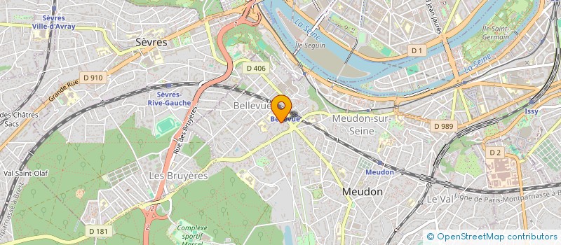 localisation de l'entreprise MONSIEUR BERTRAND DIQUET à MEUDON