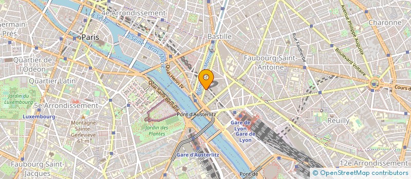 localisation de l'entreprise MONSIEUR BERTRAND DOUDET  PARIS