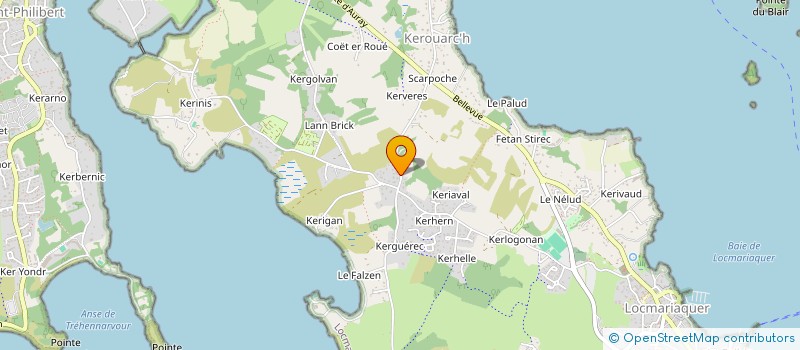 localisation de l'entreprise MONSIEUR BERTRAND DREANO  LOCMARIAQUER