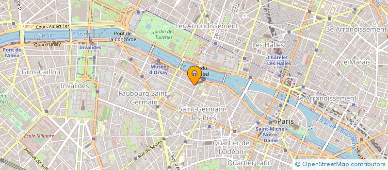 localisation de l'entreprise MONSIEUR BERTRAND DU VIGNAUD DE VILLEFORT à PARIS