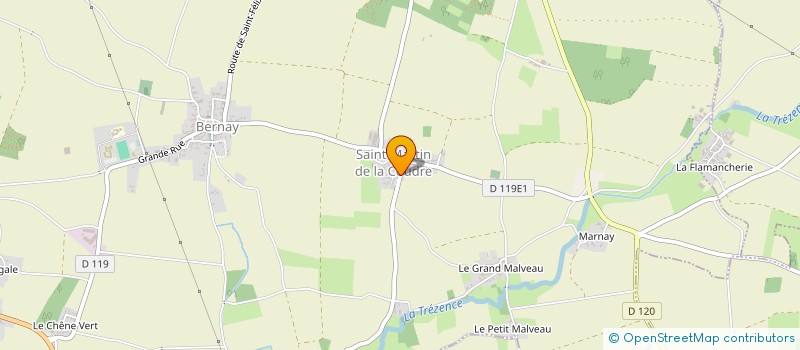 localisation de l'entreprise MONSIEUR BERTRAND DUREYSSEIX  BERNAY-SAINT-MARTIN