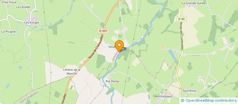 localisation de l'entreprise MONSIEUR BERTRAND DUSAUSSOY  GOUZON