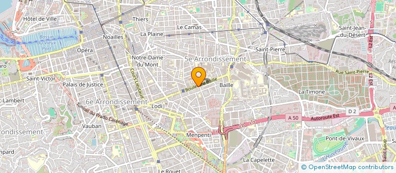 localisation de l'entreprise MONSIEUR BERTRAND DUSSOL à MARSEILLE