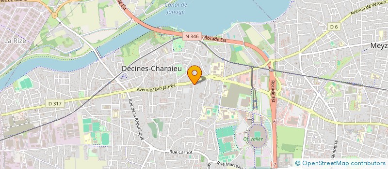 localisation de l'entreprise MONSIEUR BERTRAND EDE à DECINES-CHARPIEU