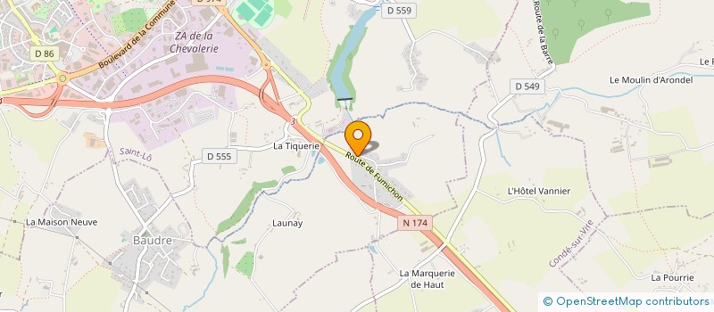 localisation de l'entreprise MONSIEUR BERTRAND ELOI DENIS LEPLUMEY  BAUDRE