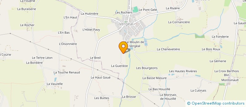 localisation de l'entreprise MONSIEUR BERTRAND EON  DOMALAIN