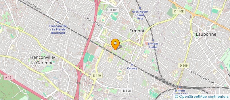 localisation de l'entreprise MONSIEUR BERTRAND EPHREME  ERMONT