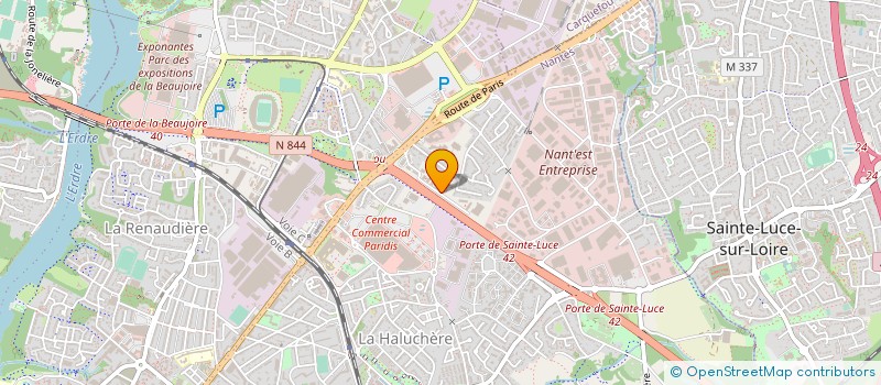 localisation de l'entreprise MONSIEUR BERTRAND EUZEN à NANTES