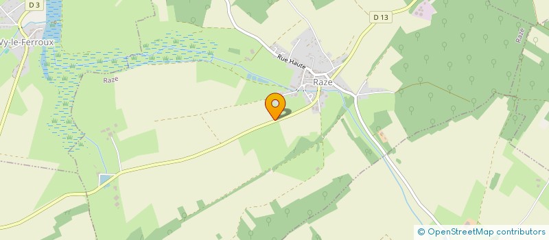 localisation de l'entreprise MONSIEUR BERTRAND FAIVRE  ECHENOZ-LE-SEC