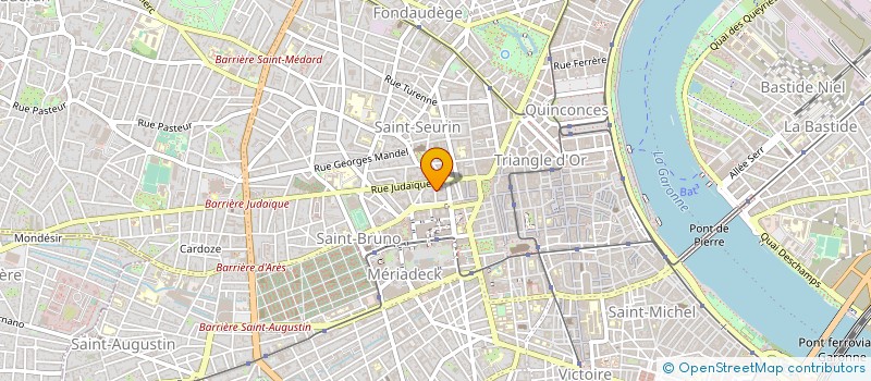 localisation de l'entreprise MONSIEUR BERTRAND FAJNZILBERG à BORDEAUX