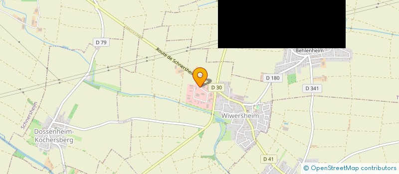 localisation de l'entreprise MONSIEUR BERTRAND FALCK  WIWERSHEIM