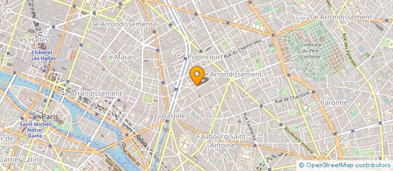 localisation de l'entreprise MONSIEUR BERTRAND FARA  PARIS