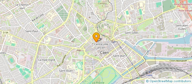 localisation de l'entreprise MONSIEUR BERTRAND FAUCON à CAEN