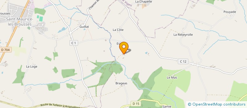localisation de l'entreprise MONSIEUR BERTRAND FAURE à SAINT JEAN LIGOURE