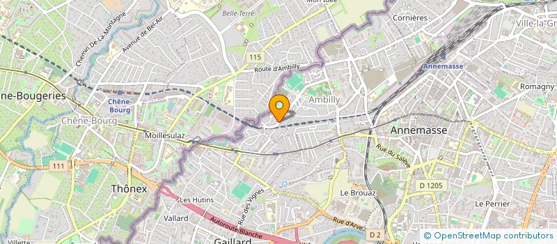 localisation de l'entreprise MONSIEUR BERTRAND FICHAUX-LEDOUX  AMBILLY