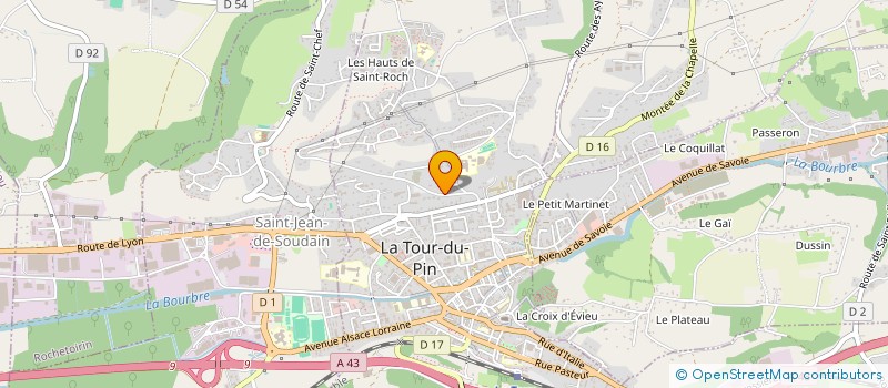 localisation de l'entreprise MONSIEUR BERTRAND FIGAROL  LA TOUR-DU-PIN