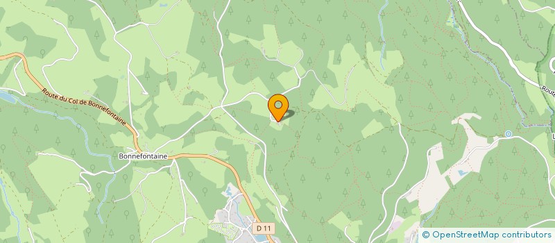 localisation de l'entreprise MONSIEUR BERTRAND FINOT  LE THOLY