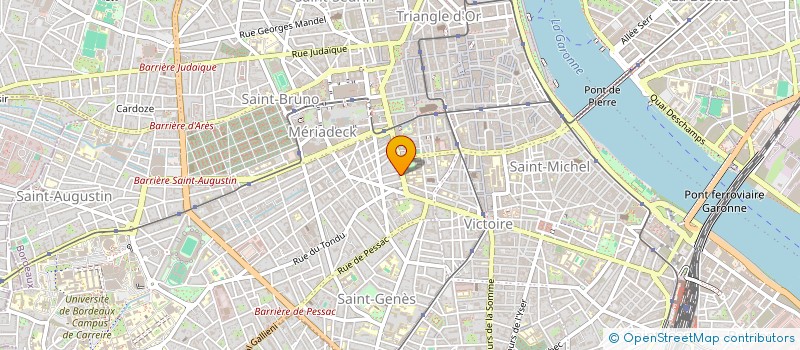 localisation de l'entreprise MONSIEUR BERTRAND FIOCCA  BORDEAUX