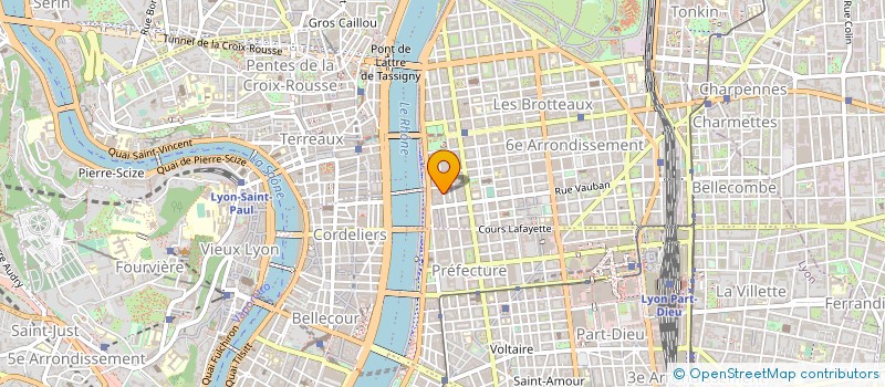 localisation de l'entreprise MONSIEUR BERTRAND FISSOT  LYON