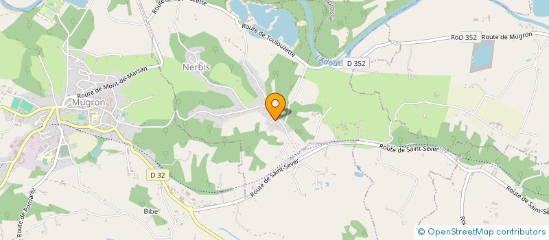 localisation de l'entreprise MONSIEUR BERTRAND FLANDRIN  NERBIS