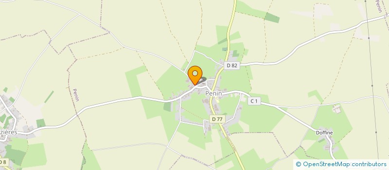 localisation de l'entreprise MONSIEUR BERTRAND FLIPPE  PENIN