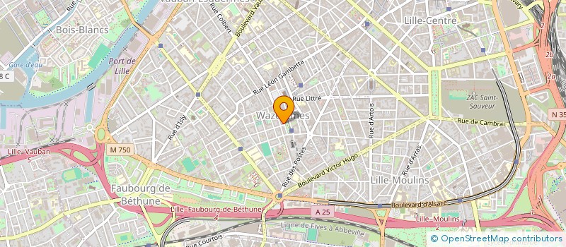 localisation de l'entreprise MONSIEUR BERTRAND FOLY à LILLE