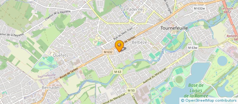 localisation de l'entreprise MONSIEUR BERTRAND FORGUES à TOURNEFEUILLE