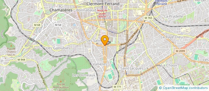 localisation de l'entreprise MONSIEUR BERTRAND FOUQUES à CLERMONT-FERRAND