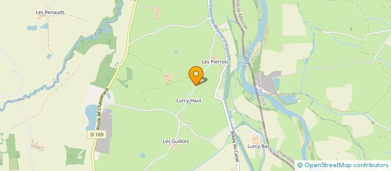 localisation de l'entreprise MONSIEUR BERTRAND FOURNIER  LUNEAU