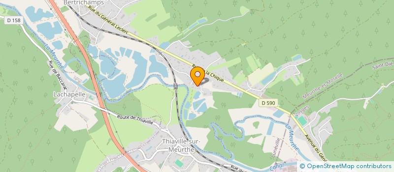 localisation de l'entreprise MONSIEUR BERTRAND GAEL  BERTRICHAMPS