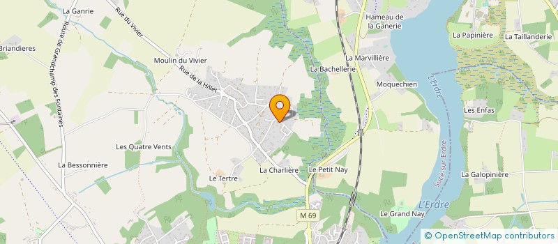 localisation de l'entreprise MONSIEUR BERTRAND GAILLARD à LA CHAPELLE-SUR-ERDRE