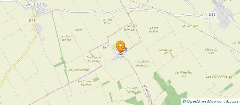 localisation de l'entreprise MONSIEUR BERTRAND GAILLARD  VILLEFRANCUR