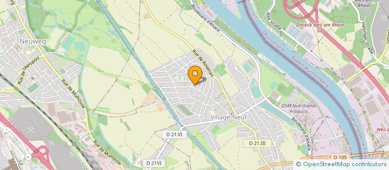 localisation de l'entreprise MONSIEUR BERTRAND GALLOU  VILLAGE-NEUF