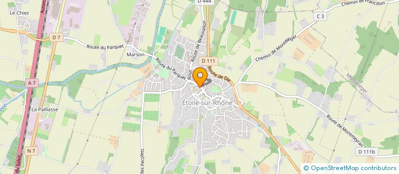 localisation de l'entreprise MONSIEUR BERTRAND GARNIER  GUILHERAND-GRANGES