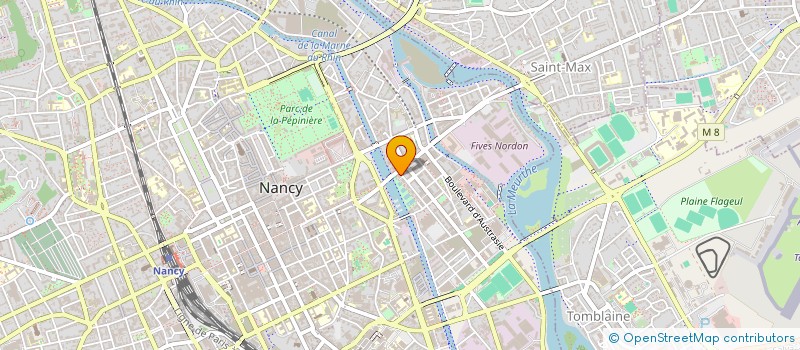 localisation de l'entreprise MONSIEUR BERTRAND GASSE  NANCY