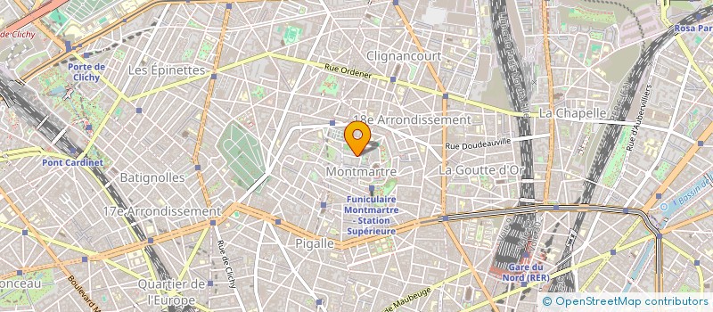 localisation de l'entreprise MONSIEUR BERTRAND GAUDEFROY  PARIS