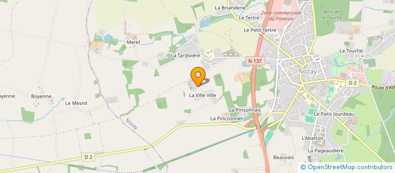 localisation de l'entreprise MONSIEUR BERTRAND GAUTHIER  JANS