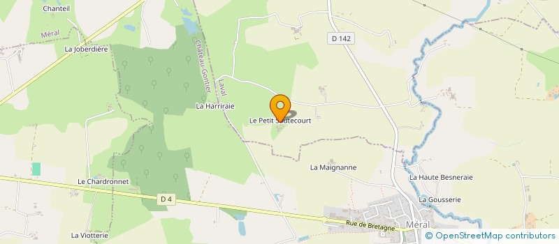 localisation de l'entreprise MONSIEUR BERTRAND GEGU à BEAULIEU-SUR-OUDON